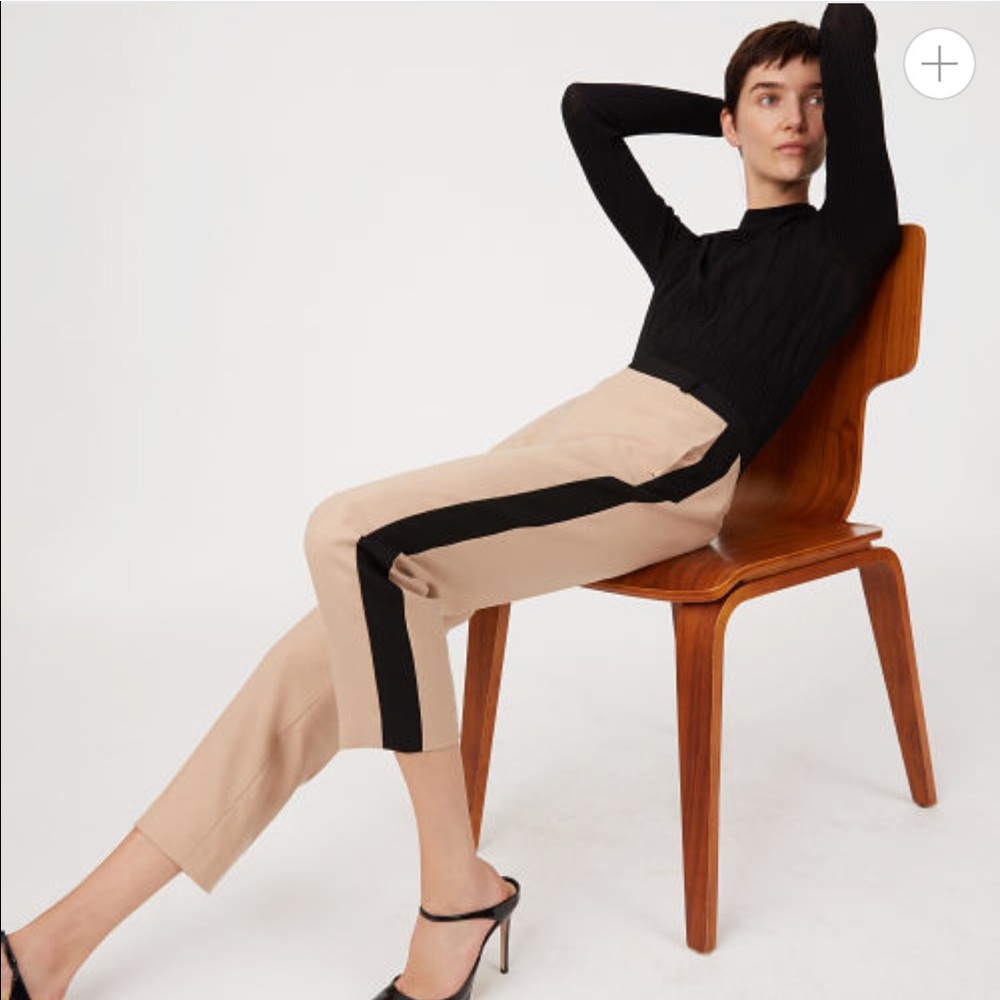 Club Monaco Colorblocked Betia Pant - Picture 3 of 3